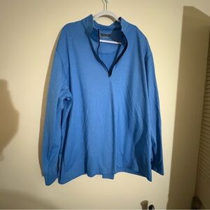 Pebble Beach Women’s Blue Performance Quarter-Zip Pullover size XXL